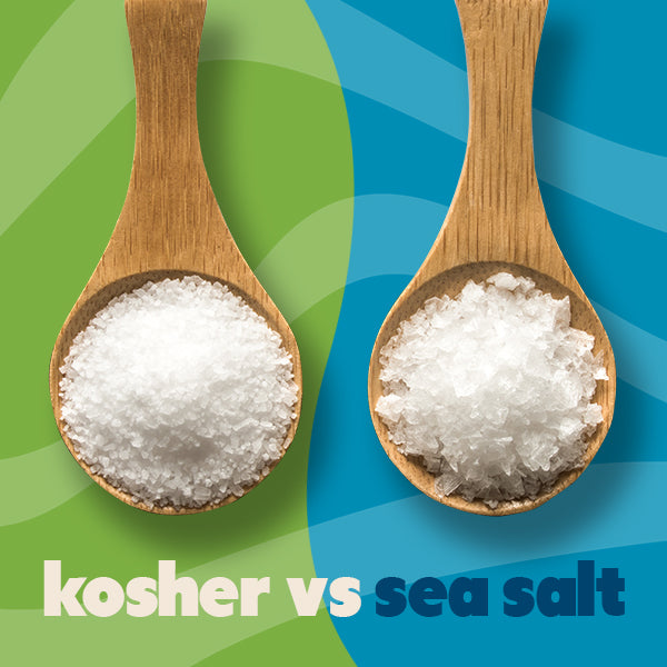 Differences between Kosher and Sea Salt