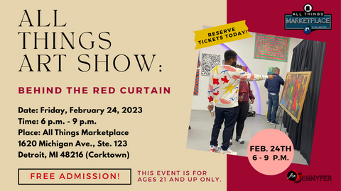 All Things Art Show: Behind the Red Curtain