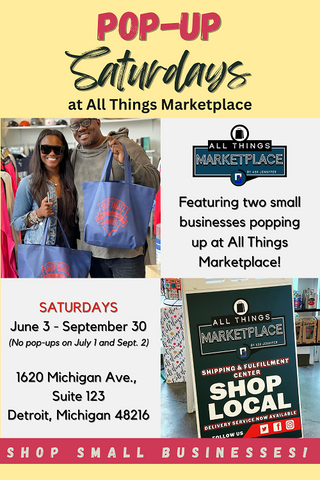 Detroit Event: Pop-up Saturdays at All Things Marketplace