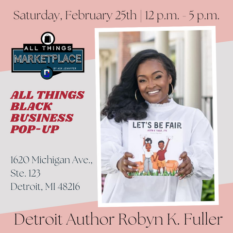 Detroit author Robyn K. Fuller 