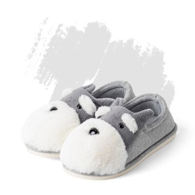 Dog Short Plush Slipper