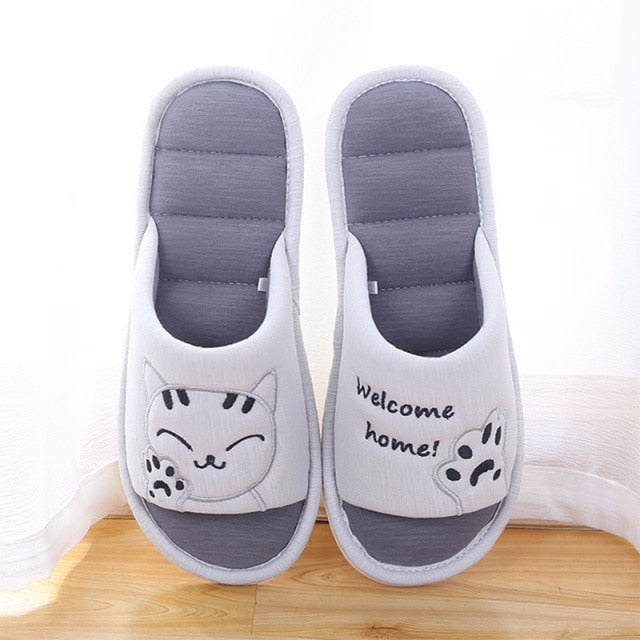 Cat Soft Slippers