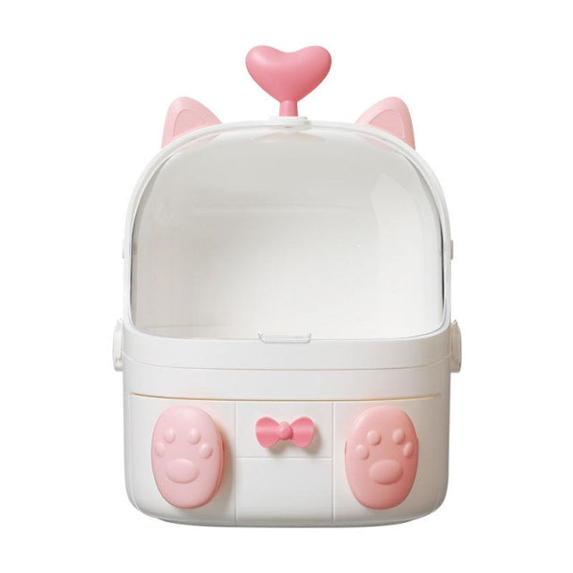 Cat Shape Makeup Organizer