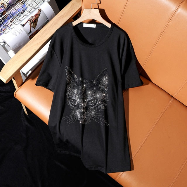 Cat Diamond T-Shirt