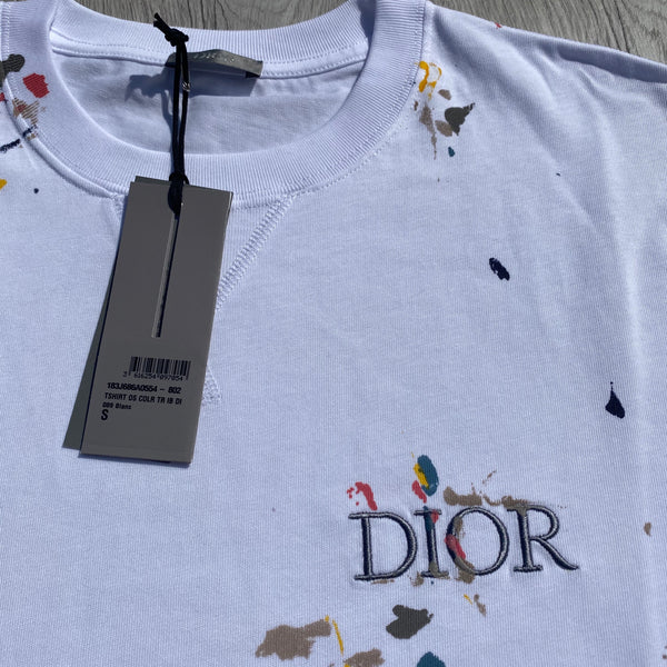 dior paint splatter sweatshirt