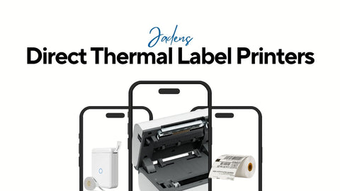 Direct Thermal Label Printer with thermal paper