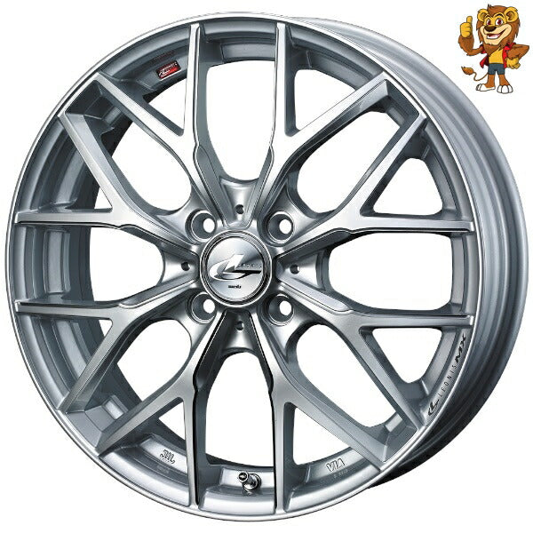 単品販売 ウェッズ weds LEONIS MX (HS3/SC) 15inch 4.5J PCD100/4H 45