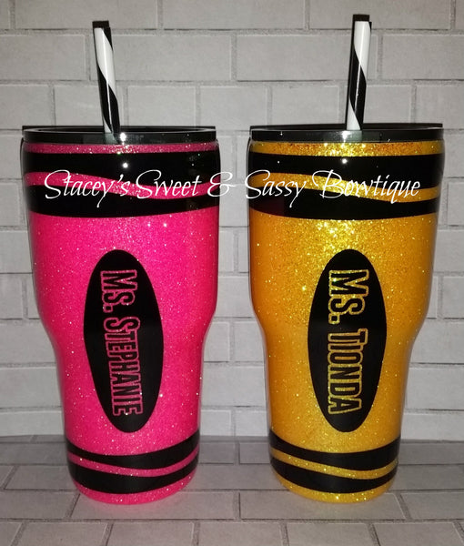 30 oz Tumbler Pink Glitter Gradient Cup Stainless Steel Double Wall Vacuum  Insulated Mug with Straw …See more 30 oz Tumbler Pink Glitter Gradient Cup