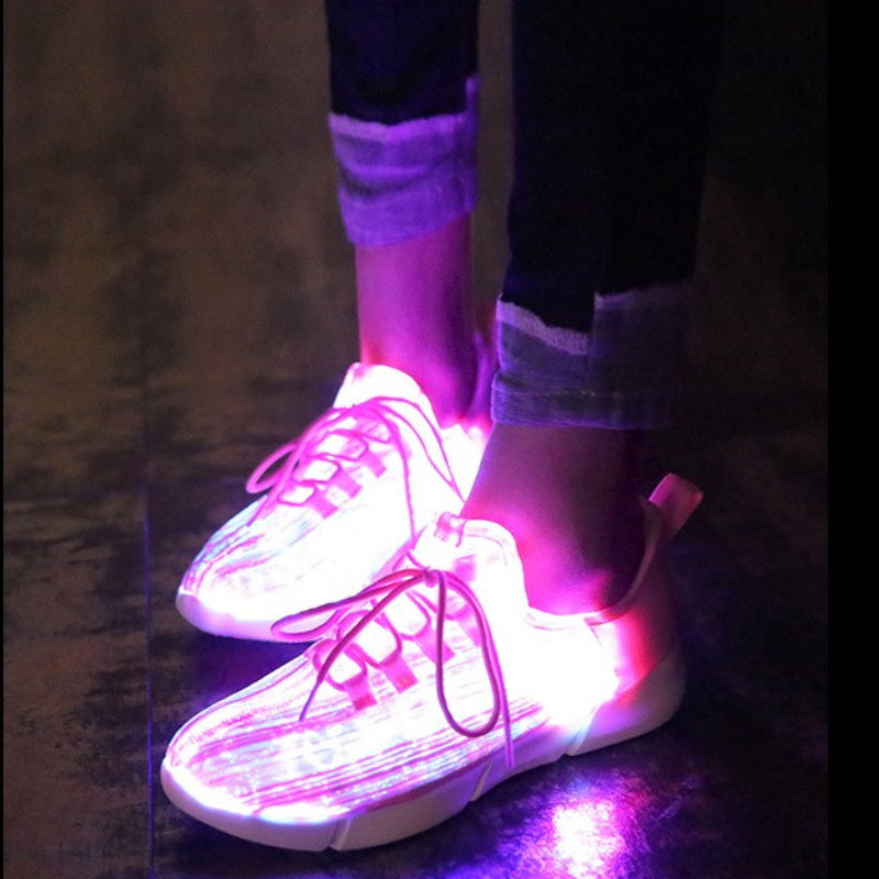 Fiber Optic Shoes, USB Rechargeable – Shattered Moon Design