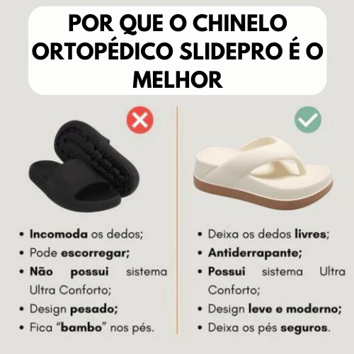 Chinelo Ortopédico SlidePro