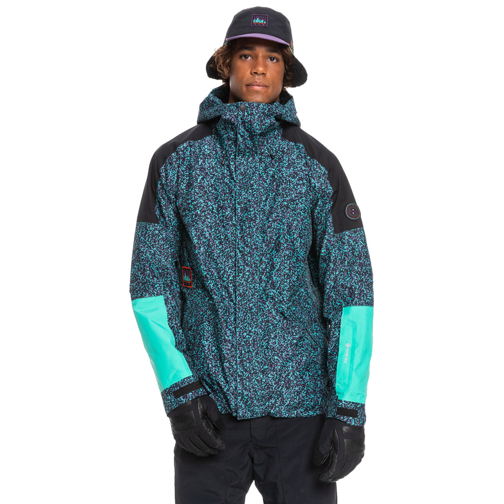 Gore-tex Go Quiksilver Pro Comor – - Jacket Travis Outside 3L Highline 2023 Play Rice