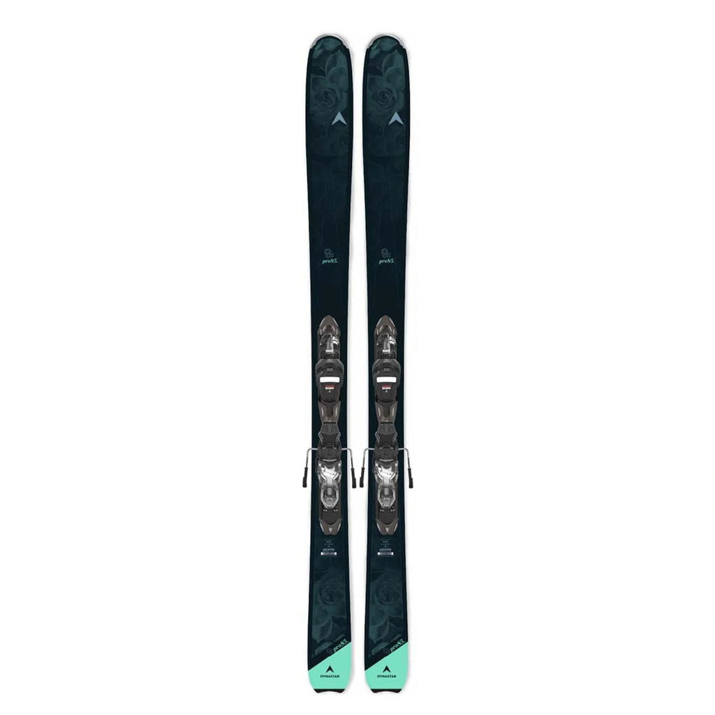 Kid's Beginner Snow Skis and Poles with Bindings, Low-Resistant