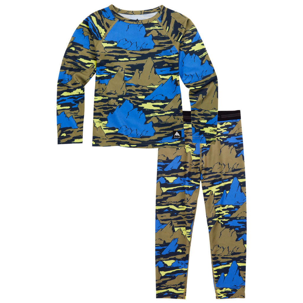 Burton Kids Fleece Base Layer Set 2024 Safari Comor Go Play