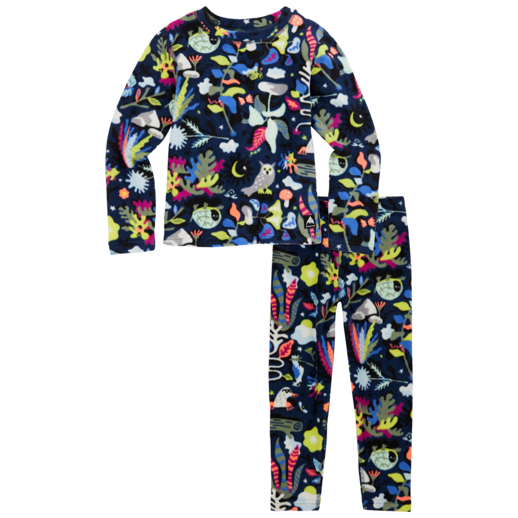 Burton Kids Fleece Base Layer Set 2024 Safari Comor Go Play