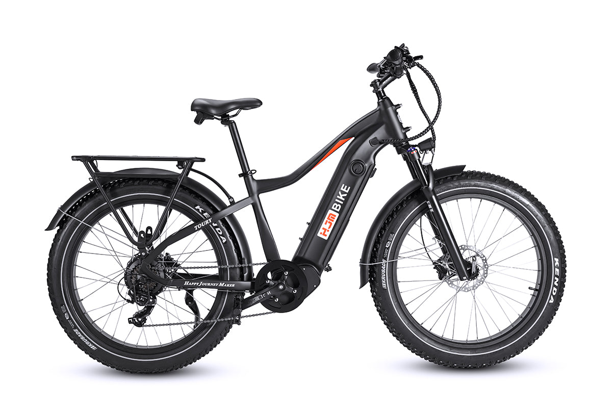 Toury High Step Fat Tire Ebike (Fully Assembled)