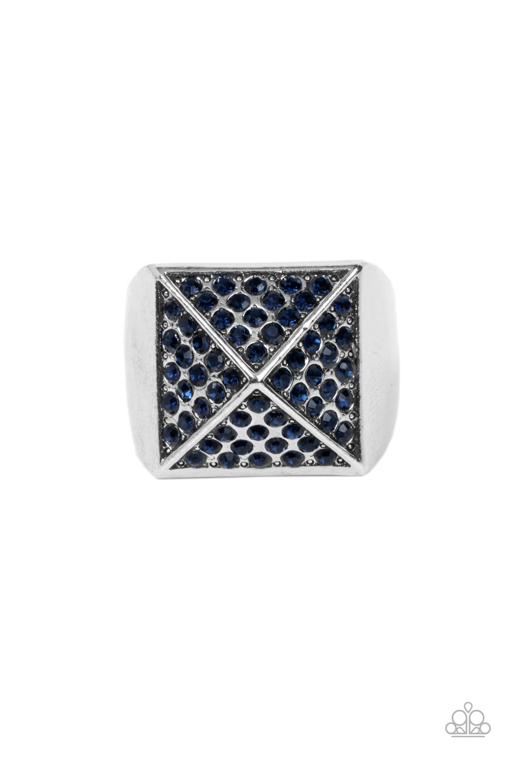 Pyramidal Powerhouse - Blue Paparazzi Accessories
