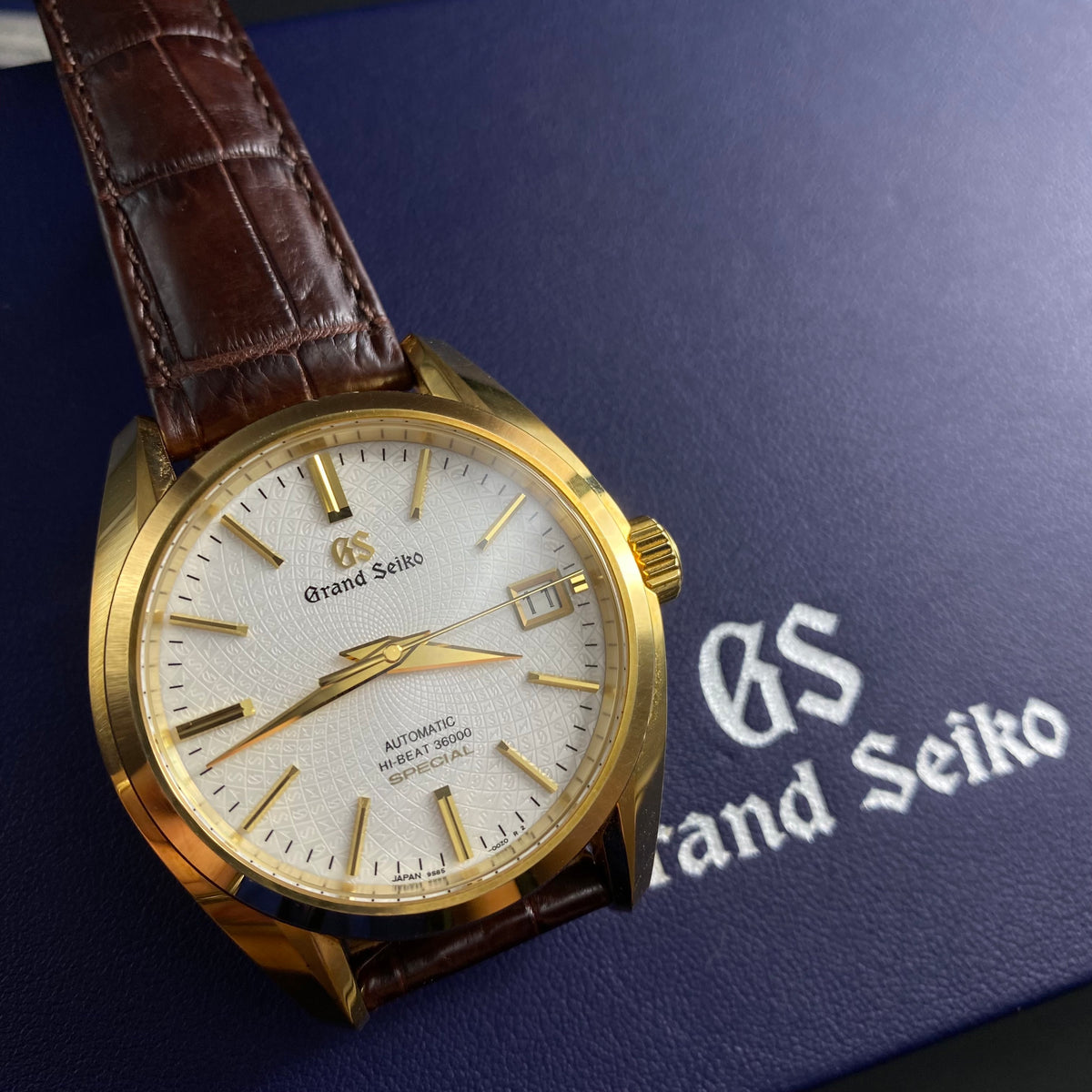 Pre Owned Grand Seiko Heritage Hi-beat 36000 Limited Edition SBGH266 – K&L  Watch