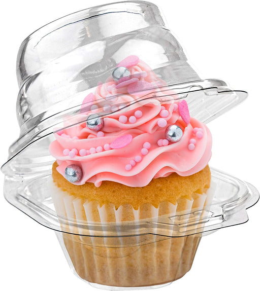 ZEELYDE Food Covers,Splatter Covers,Mini Dessert Cupcake Display Container,  Smooth Ceramic PlatesAnd Glass Dome Cover Parties and Birthdays Pastry