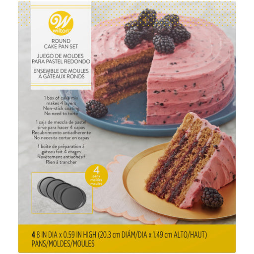 Wilton 5 Layer Cake Pan Set - Baking Bites