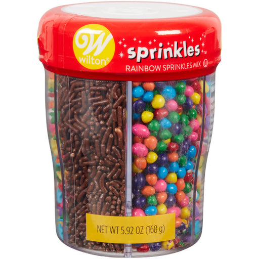 4-Cell Pearlized Gold Sprinkles Mix, 3.8 oz.