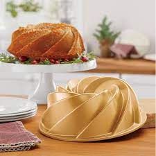 Nordic Ware Anniversary Bundtlette Pan, Silver, 2 x 8.63 x 13