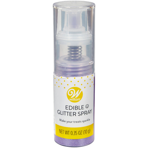 Wilton Black Edible Glitter Spray, 0.35 oz. — Cake and Candy Supply