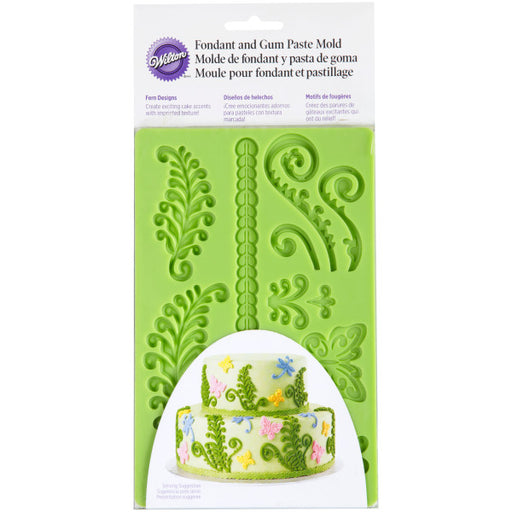 Wilton Flower and Leaf Fondant and Gum Paste Silicone Mold, 11-Cavity 