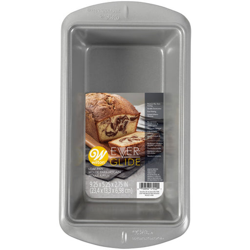 Wilton Perfect Results Large Nonstick Loaf Pan, 9.25 by 5.25-Inch, Silver