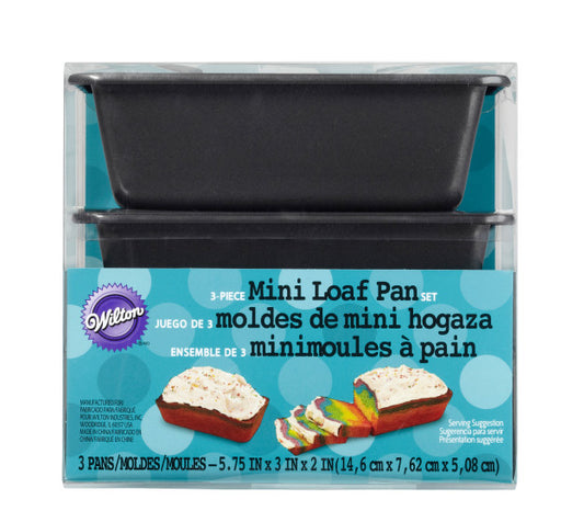 Perfect Results Premium Non-Stick Mini Loaf Pan, 18-Cavity - Wilton