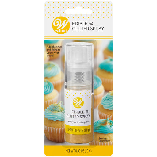 Green Edible Glitter Spray, 0.35 oz.