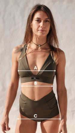 Iconic Triangle Bra - Khaki Green – abhy®