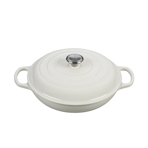 Le Creuset Braiser - 3.5 L - White