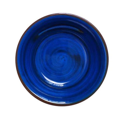 MARIO LUCA GIUSTI, SET OF 6 AIMONE SOUP PLATES - BLUE