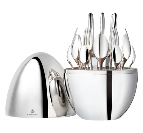 Silver-Plated 24-Piece Flatware Set