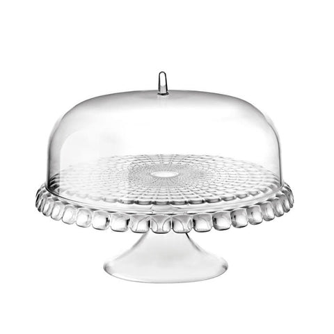Guzzini, Cake Stand With Dome - Transparent