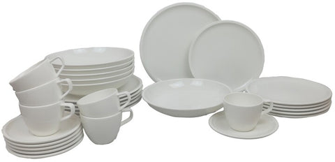 Villeroy & Boch, Artesano 30-Pc Dinnerware Set - White