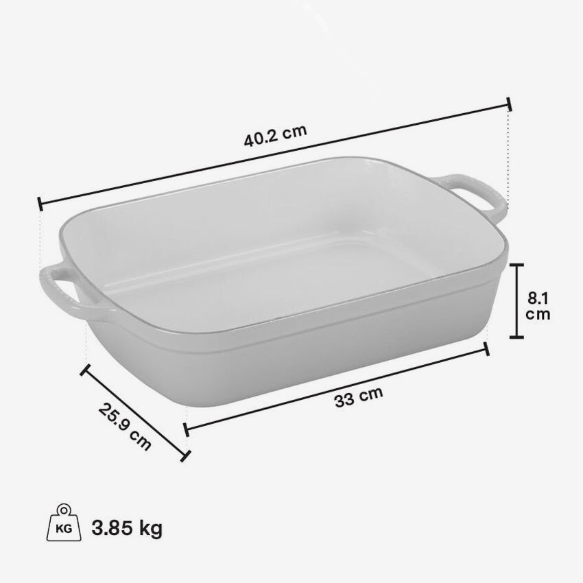 Le Creuset | Rechteckiges Bratpfanne mit 4,9 l