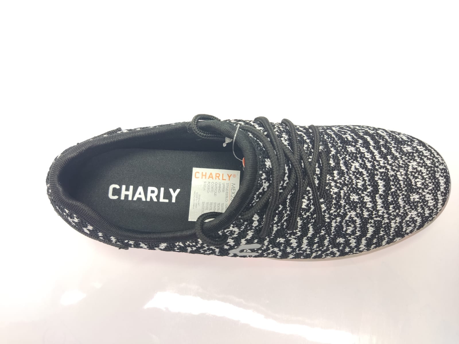Tenis Charly con luz Led 1042204 Negro/Blanco – NOLAKGUES