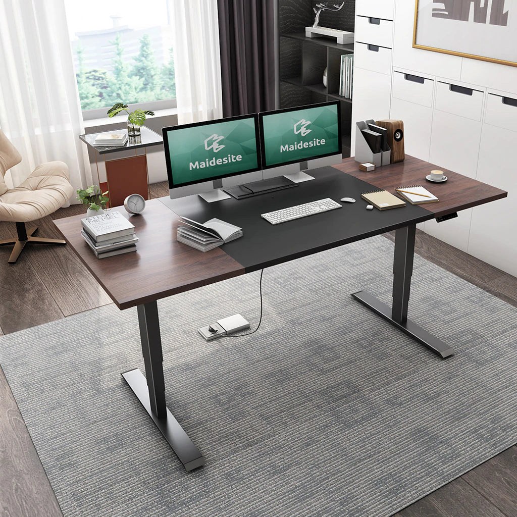 Maidesite Schreibtisch Höhenverstellbar 180x80 cm - SC2 Pro