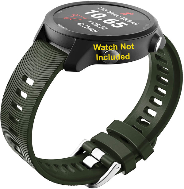 FIFATA Bracelet Silicone Wrist Strap For Garmin Forerunner 245 245M 645  Vivoactive 3 Vivomove HR Venu Smart Watch Band Accessory