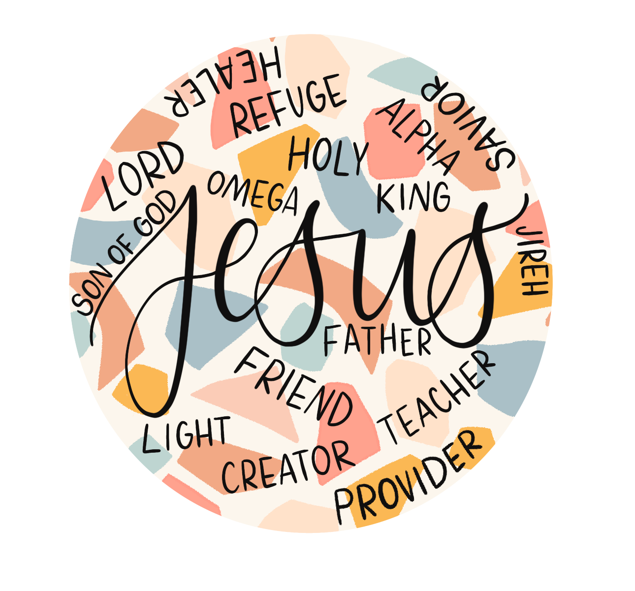 Jesus Bumper Sticker | 4.25