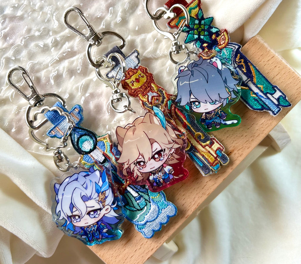 Genshin Impact ✦ Summer Fruitade Acrylic Charms – Nialys Store