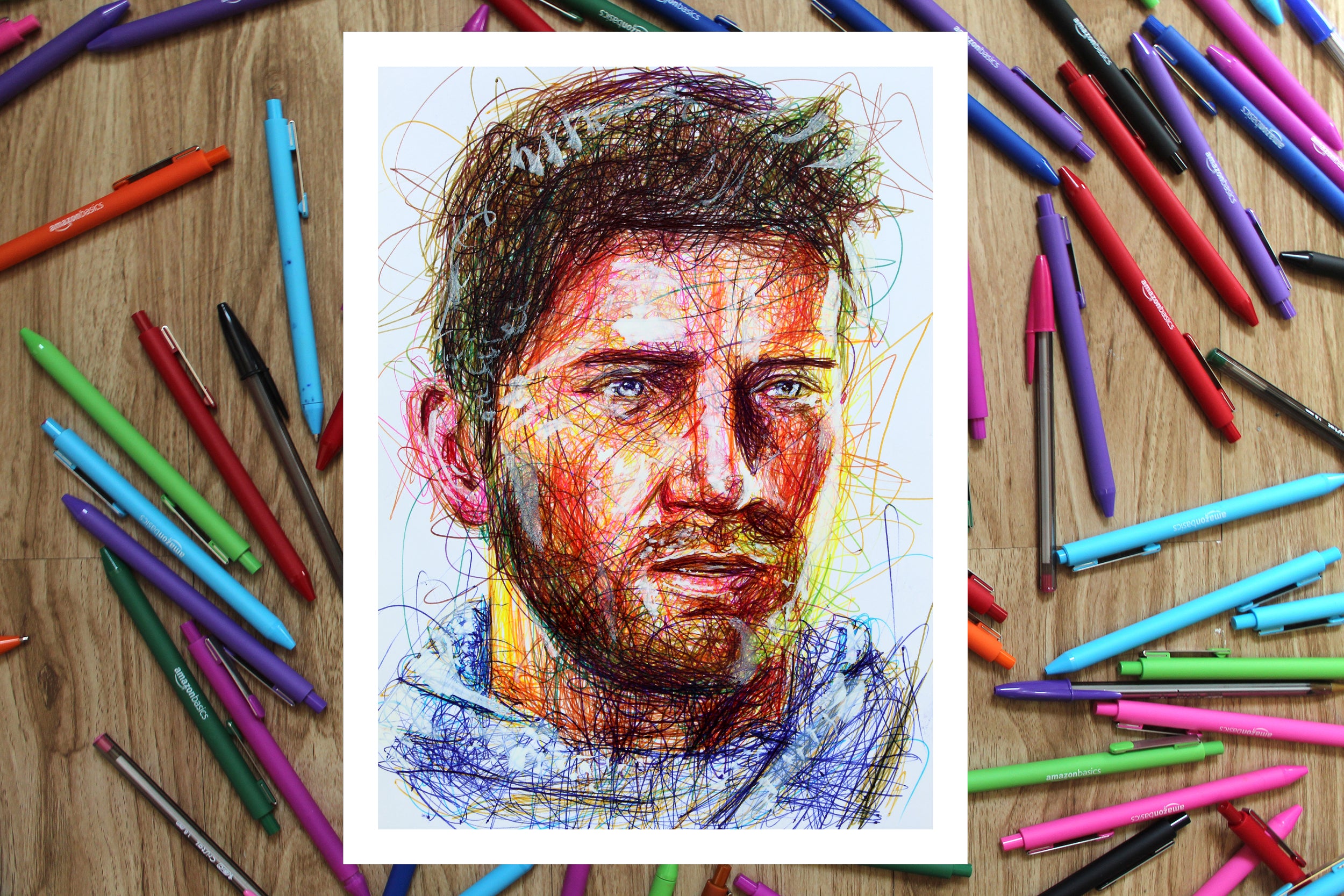 Nathan Drake Ballpoint Pen Print
