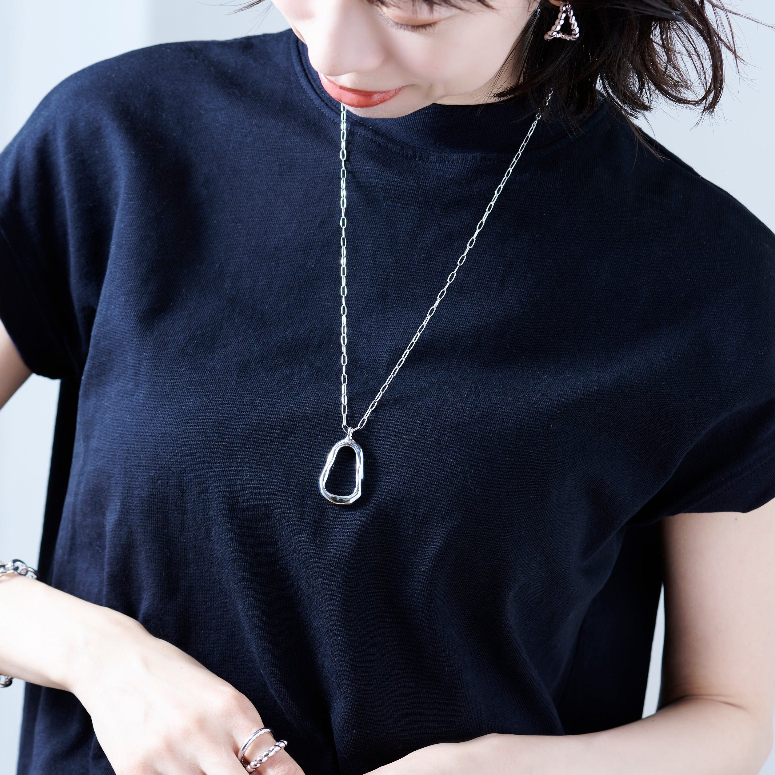 Oval Chain Necklace オーバルチェーンネックレス 売り出し最安価格