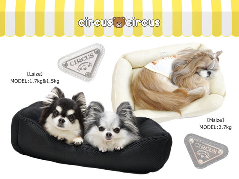 circuscircus サーカスサーカス　犬用ベッド　ドッグベッド　ペットベッド　かわいい　おしゃれ　Chic　シック　人気ブランド　夏　新作　2023　