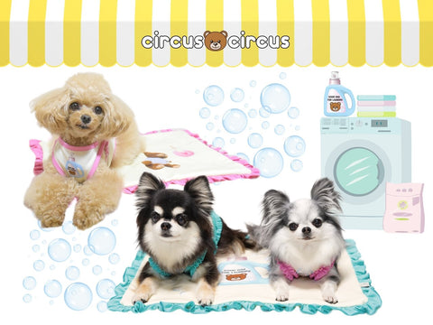 circuscircus サーカスサーカス　犬用ベッド　ドッグベッド　ペットベッド　かわいい　おしゃれ　カフェマット　犬用マット　カドラー　かわいい　パステル　人気ブランド　夏　新作　2023　