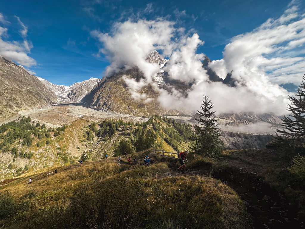 Stunning scenery along UTMB course