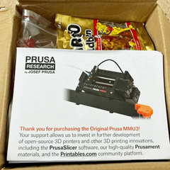 MMU3 unboxing 3d printer by prusa