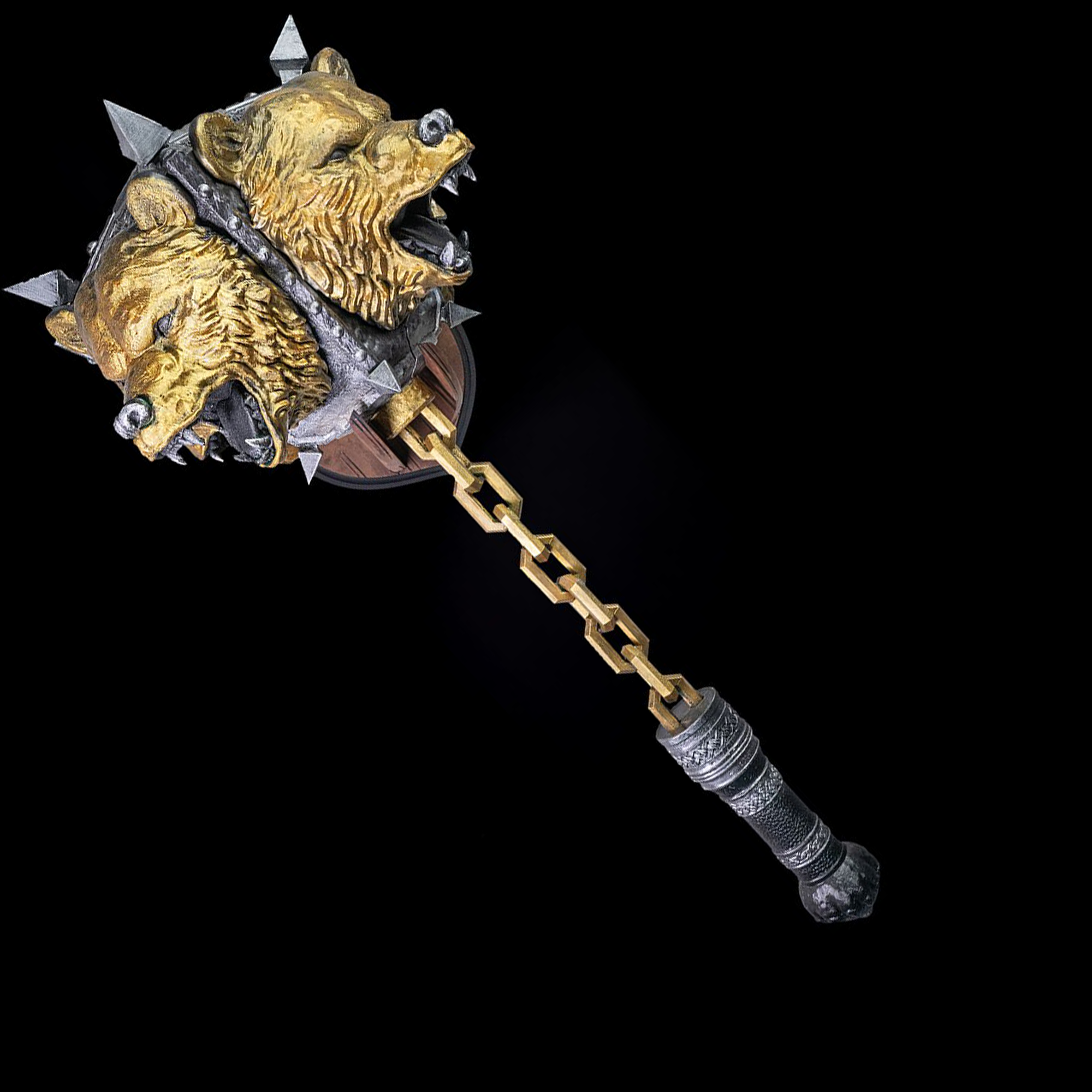 Bear Flail | 3D Printer Model Files