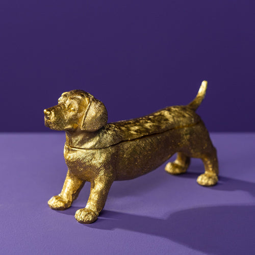 898pcs/box Home Decor Dachshund Figurine Set For Dog Lovers